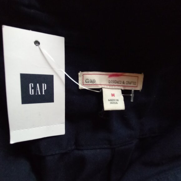 GAP NAVY BLUE SHIRT WAIST DRESS M NWT - Picture 7 of 7